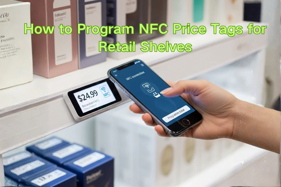 Pərakəndə satış rəfləri üçün NFC qiymət etiketlərini necə proqramlaşdırmaq olar