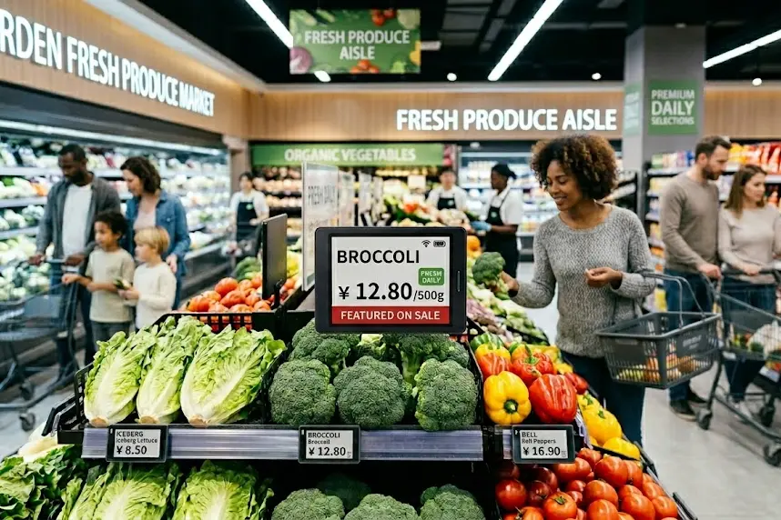 Supermarket Elektron Qiymət Teqləri: ESL Yerləşdirmə və ROI üçün Praktik Bələdçi