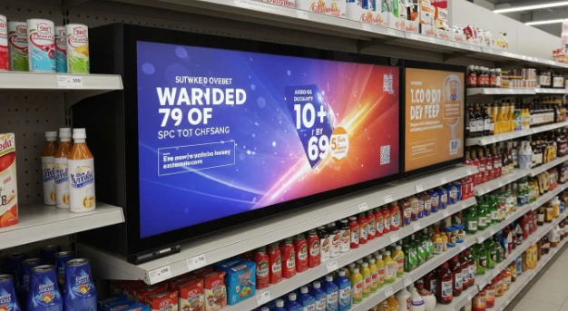 Supermarket və Ərzaq Mağazaları üçün Uzatılmış LCD Ekranlar