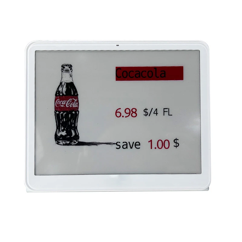5.8 düymlük elektron akril tutucu
